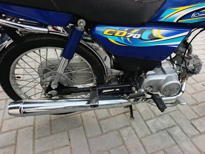 Honda Cd70  Blue  2023