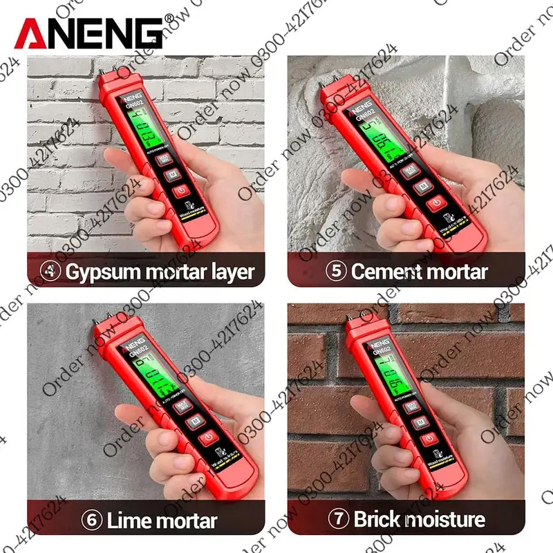 Moisture Tester 0~58% incubator Wood equipment Detector — photo 3