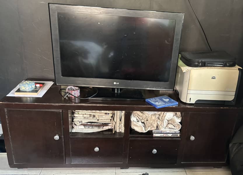 TV Console Table 0