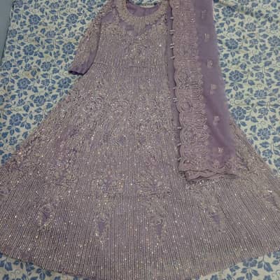 violet and purple Maxi