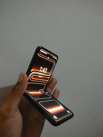 Samsung Galaxy z flip 3 mobile phone fold