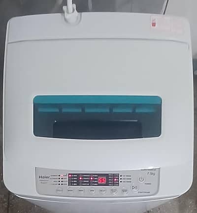 Auto Washing Machine Haier Brand 7.5Kg New Condition