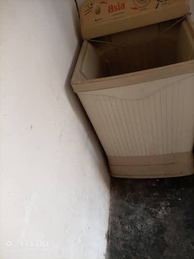"Asia single tub washing machine -working condition"
