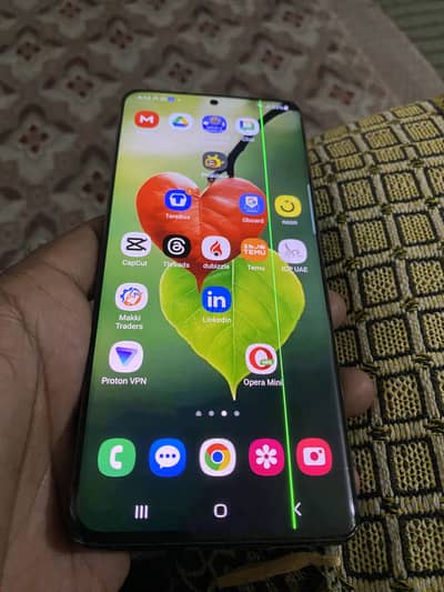 Samsung galaxy s21 ultra 12gb 256gb with box single sim (pa-ch) aprove