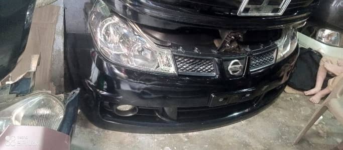 Nissan Wing rood Front Bumper