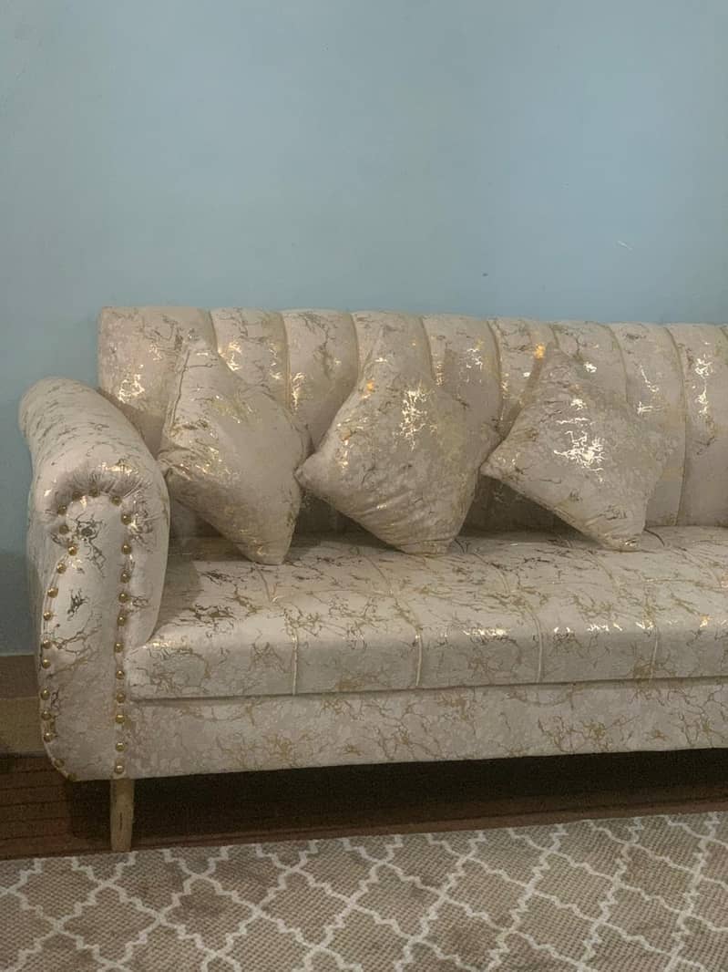 L, shape sofa set  new 3