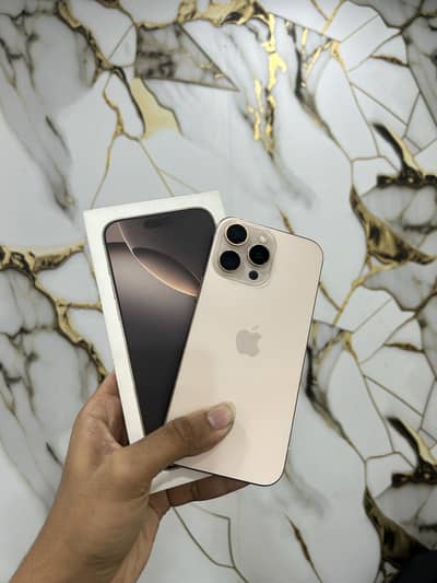 IPHONE 16PROMAX 256GB NONPTA FACTORY UNLOCK HK Variant