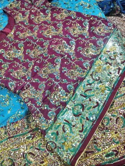 bridal lehenga only 1 time wearing