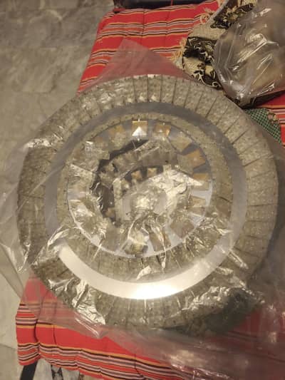 Elegant White & Gold Chandelier – 2 Lights