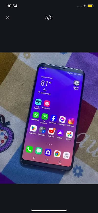 LG v35thinq 6/64 60FPS