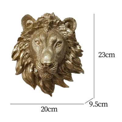 Leo Head Wall Ornament