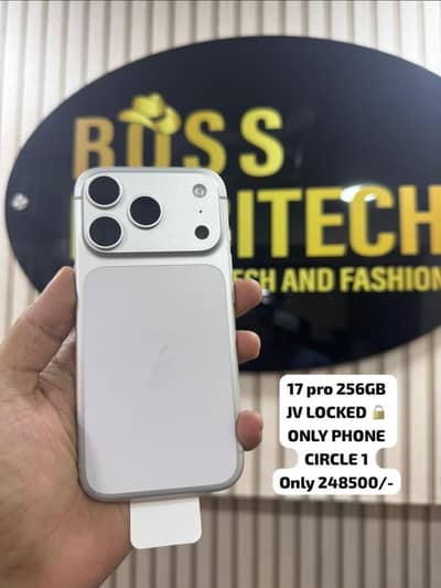 Iphone 17 Promax | 256gb | SILVER | PTA Approved | Box Packed