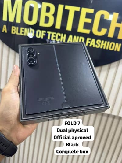 Fold 7| 12 | 512 | Official PTA Approved | Physical Dual SIM