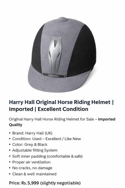 Harry Hall Original Horse Riding Helmet