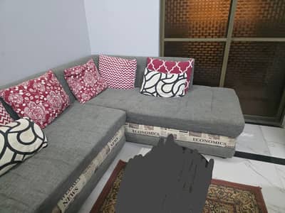 best condition l shaped sofa