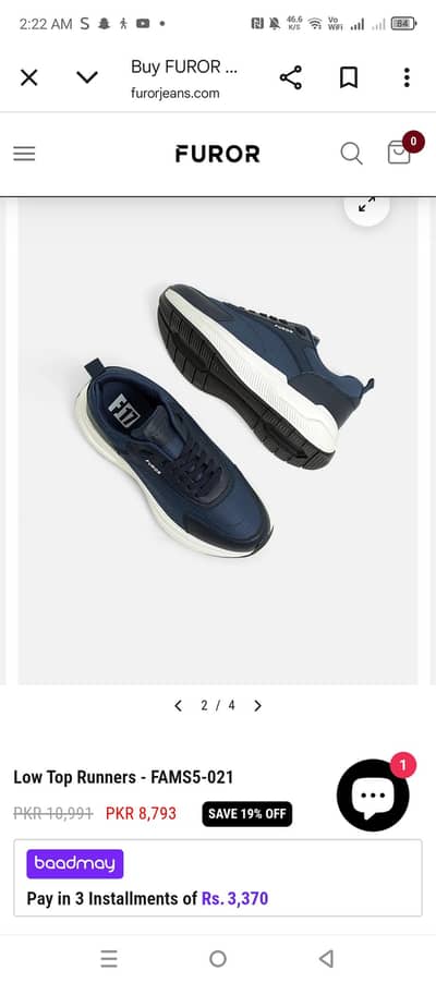 original Furor shoes  size 40