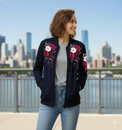 Zipper Jacket For Girls