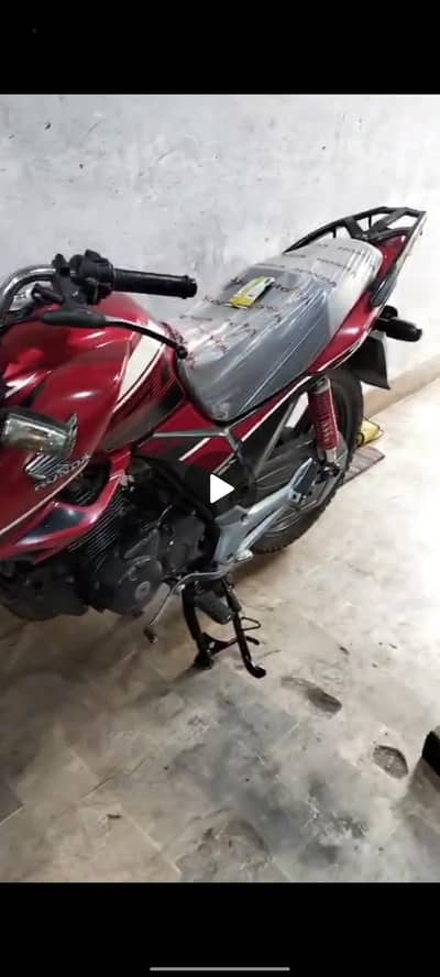 honda cb 150f red Karachi number exchange possible ybr g preferred