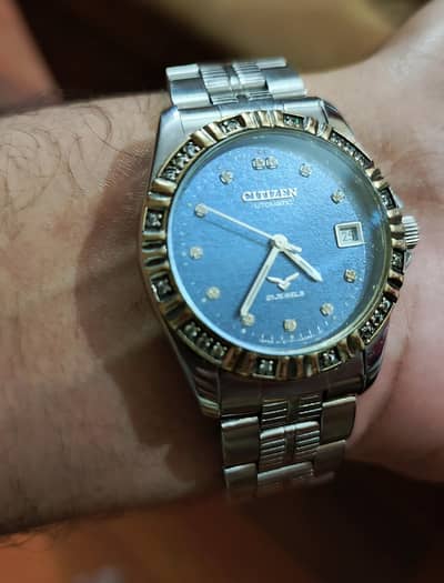 CITIZEN AUTOMATIC DIAMOND ORIGINAL WATCH JAPAN