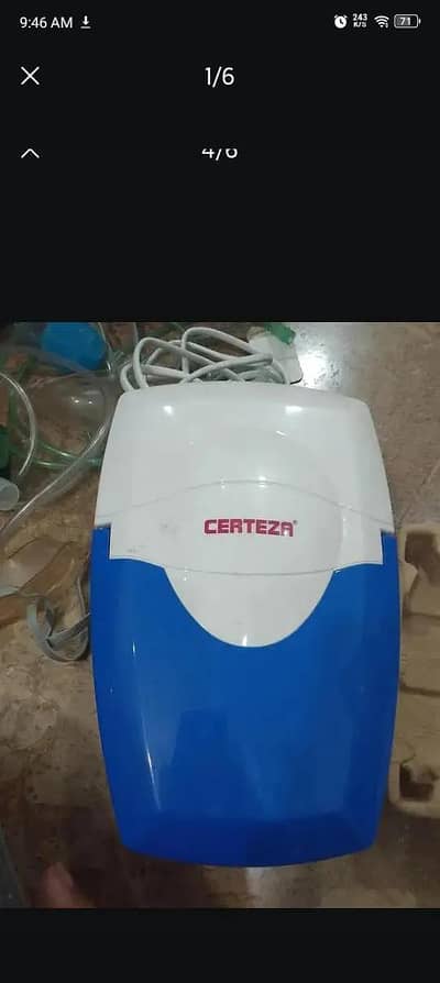 Certeza Nebulizer 608 machine for sale