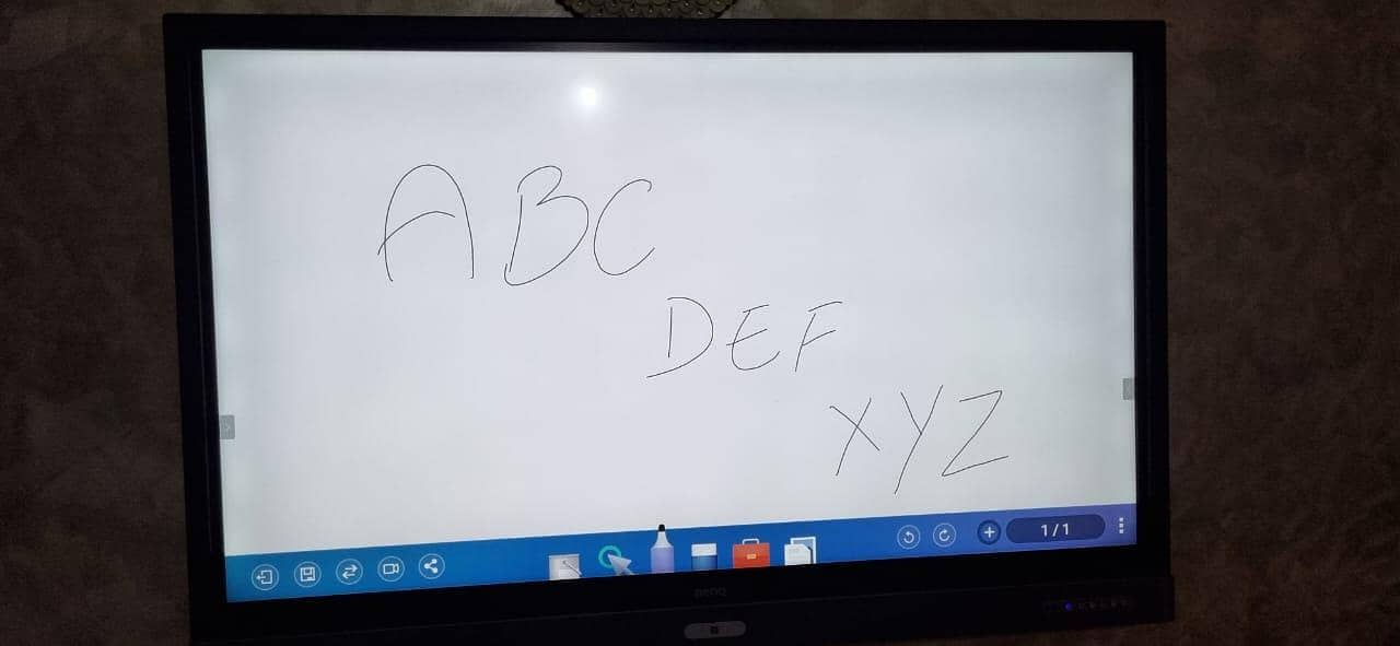 BenQ RP654K Interactive Flat touchscreen Panel 3