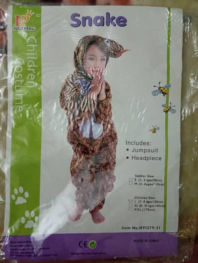Kids Costume Snake