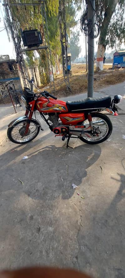 Honda cg 125 2013 model all panjab registered