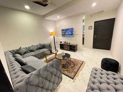 2bed ROM full furnished apartments available for short Time Bahria Town Islamabad