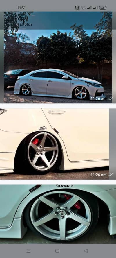 tyre rim 17 inch full fresh