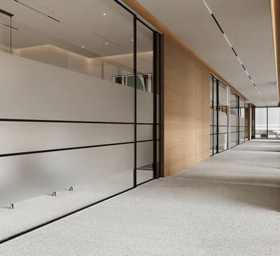 Office Partitions in Lahore – Gypsum Board, Glass & Wooden Partition
