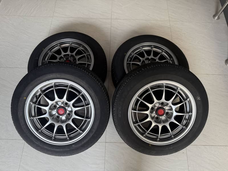 15 inch tyres and rims urgent sale - Tyres - 1109566370