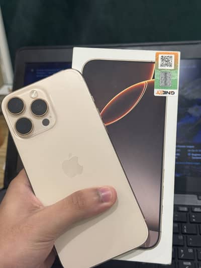 I Phone 16 Pro Max 512 gb PTA Approved