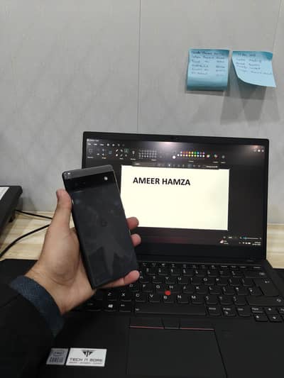 Google Pixel 6A Official PTA Panel Changed Cracked Working Excellent