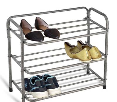 Iron shoe rack Stand