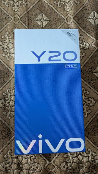 Vivo Y20, 10/10, Box + Charger