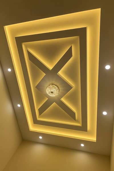 False ceiling /pvc ceiling / Roof Ceiling / Gypsum Ceiling/media wall