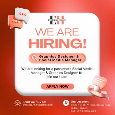 Graphic Designer & Social Media Executive