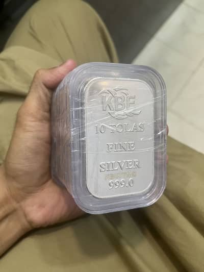 Sliver bar 10 tola kbe