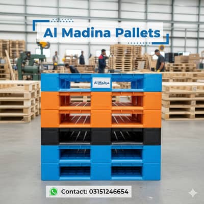 Plastic Pallets | Industrial Pallets | Wooden Pallets | Iron Pallets