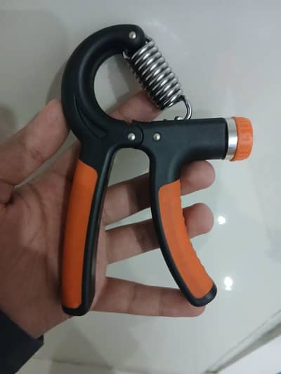 Orange and Black Colour Beautiful Working Hand Strengthener