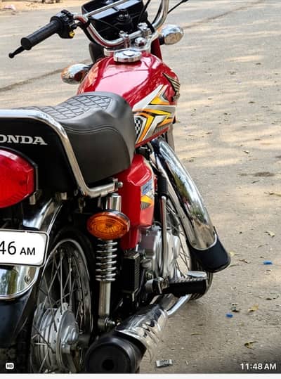 honda cg125 red 2025