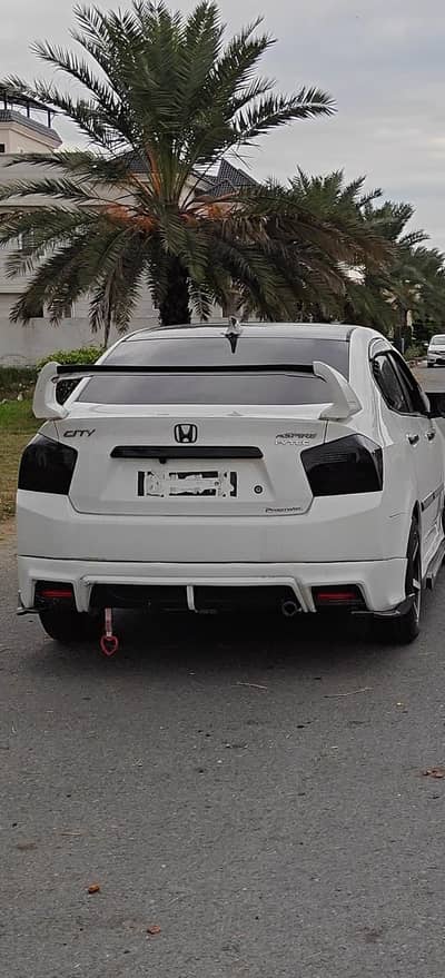 honda city front and back kit and spoiler