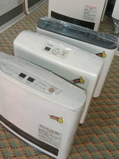 gas in electric japanese heater  fan heater