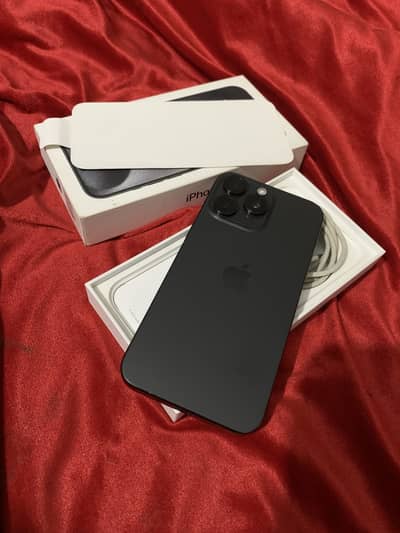 Iphone 15 Pro Max 256gb complete box Non PTA