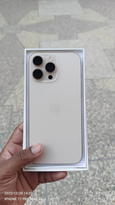 16 Pro max FU TRA Non pta Non active 256 GB