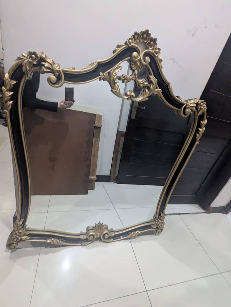 Solid wood mirror 0
