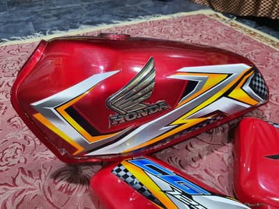 Honda 125 2025 Model orignal Fuel tank and Silencer