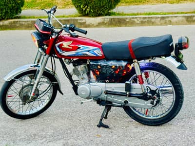 Honda cg 125 double saman