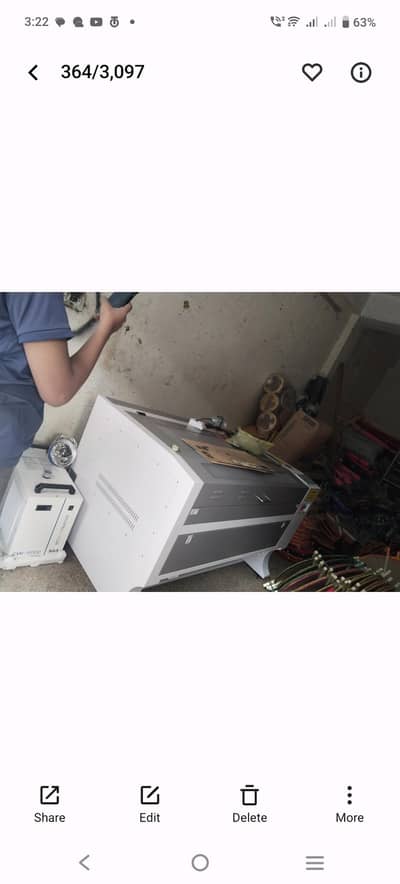 co2 Lazer lasani and acrylic cutting