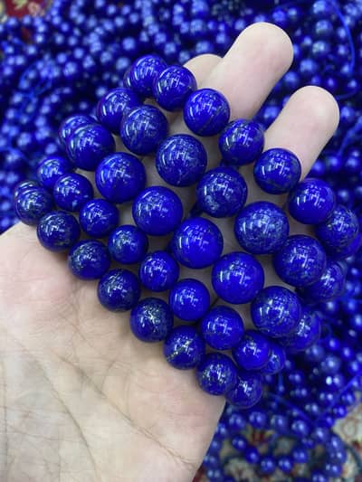 Royal blue lapis lazuli bracelets:  WhatsApp 03175041261